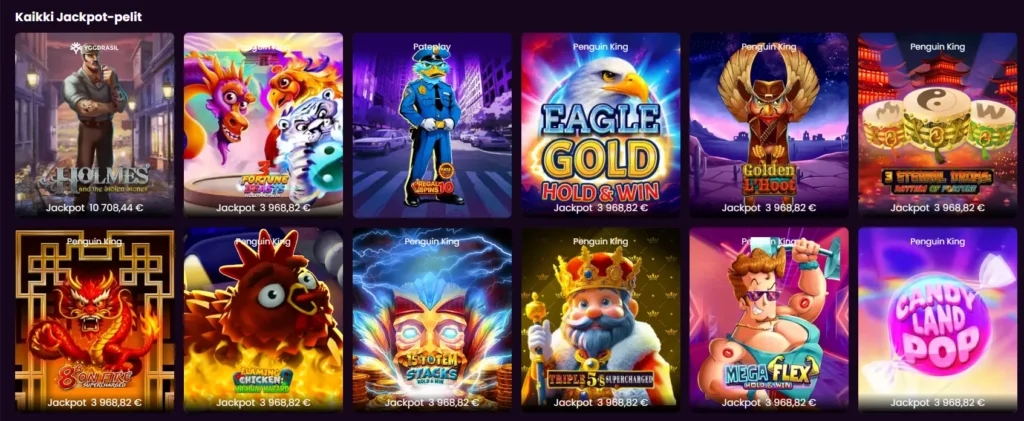 Jackpot-Pelit